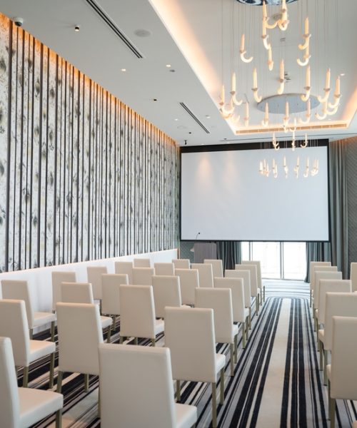 Dubai,,Uae,,September,20,,2021.,Conference,Hall,In,Sls,Hotel