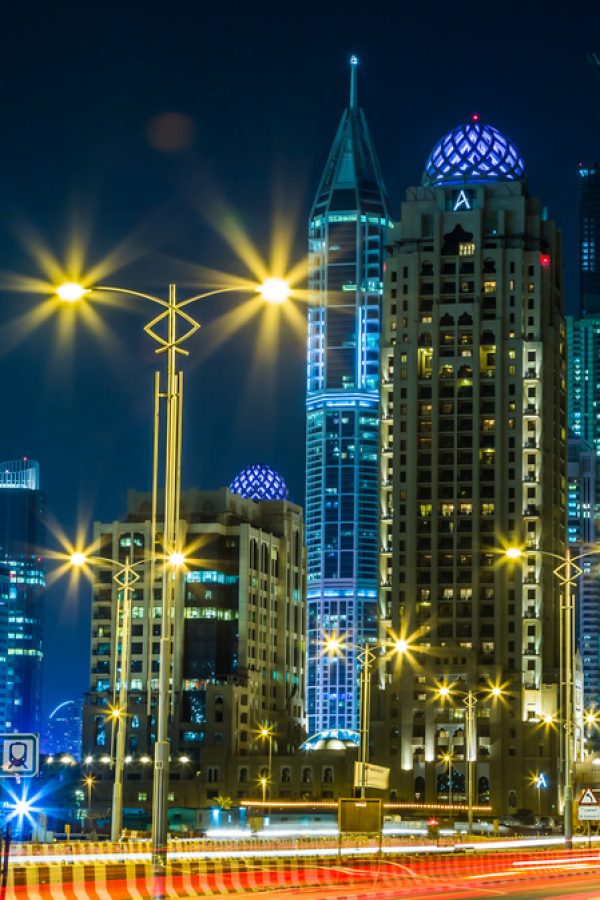 Dubai,,Uae,-,November,13:,Modern,Buildings,In,Dubai,Marina,